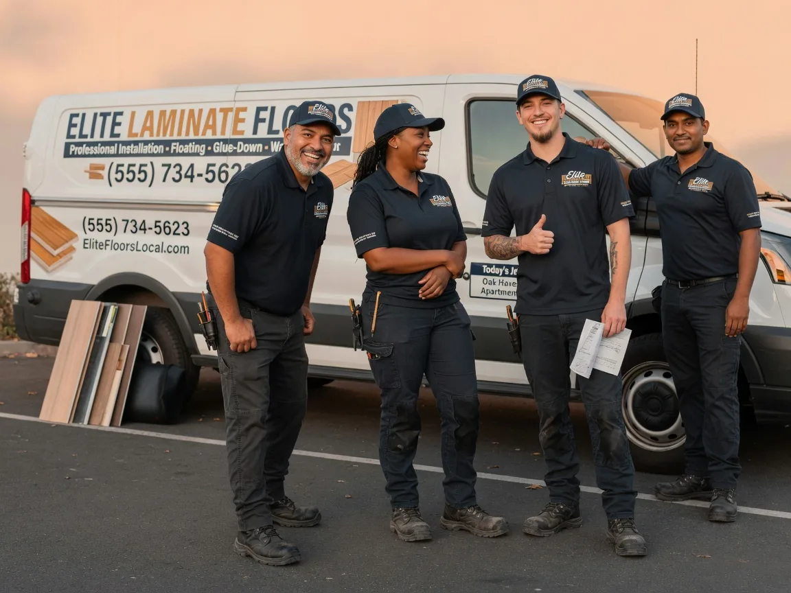 Laminate flooring installation company in Beaverton, MI